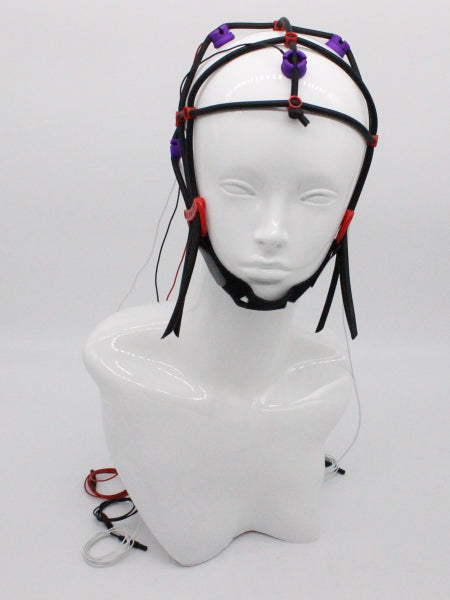 Free-Cap 2-Kanal | Semidry Saline EEG | Silber/Siberchlorid Ag/AgCl- Elektroden