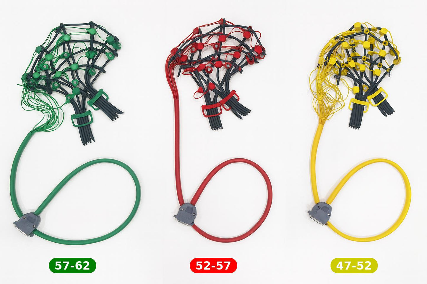 Comby Cap EEG caps - electrodes made of sintered silver chloride