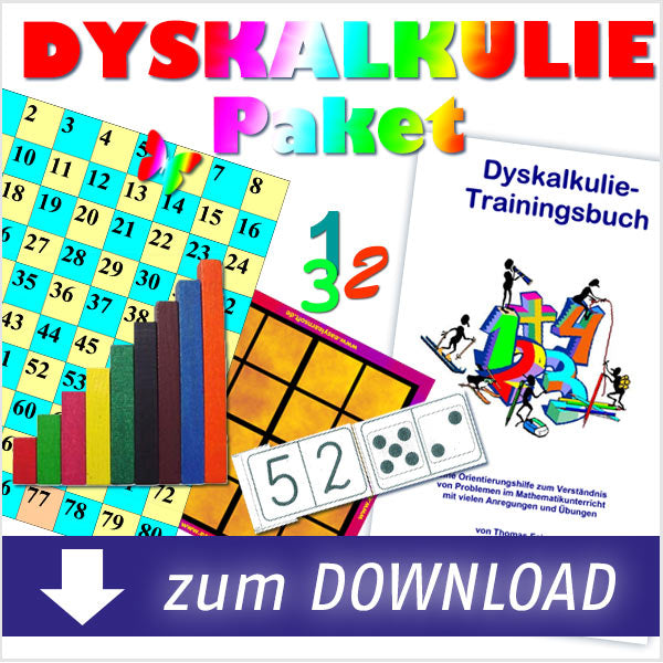Komplett-Lernpaket - Senso-X + LRS, AD(H)S + HLT, Dyskalkulie