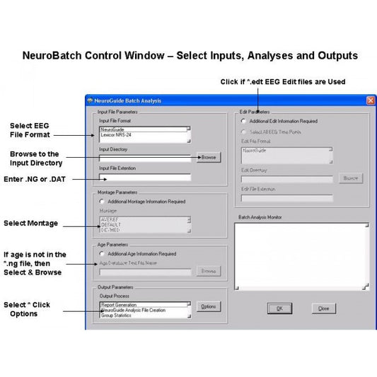 NeuroBatch für NeuroGuide