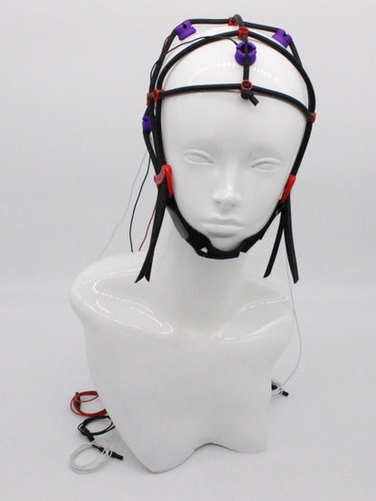 Free-Cap Peak Performance – 2-Kanal EEG/QEEG Haube, semitrocken, Ag/AgCl