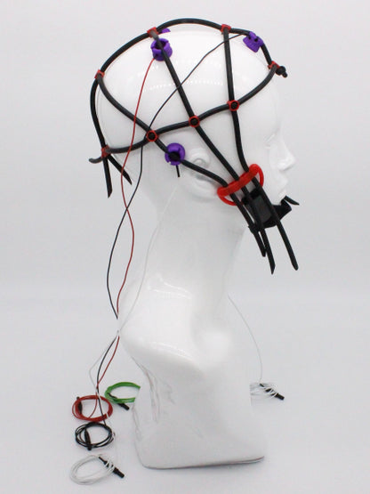 Free-Cap Peak Performance – 2-Kanal EEG/QEEG Haube, semitrocken, Ag/AgCl