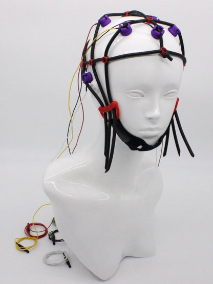 Free-Cap Peak Performance – 4-Kanal EEG/QEEG Haube, semitrocken, Ag/AgCl