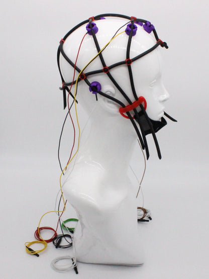 Free-Cap Peak Performance – 4-Kanal EEG/QEEG Haube, semitrocken, Ag/AgCl