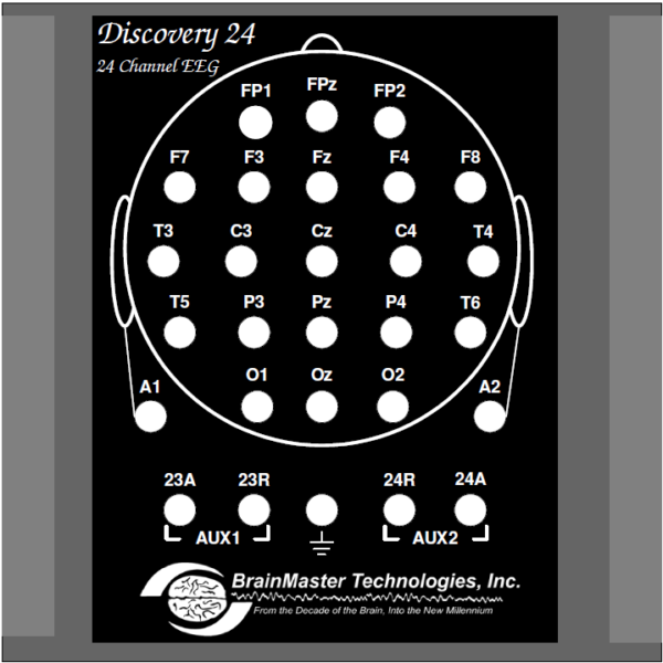 Discovery 24E EEG-Gerät 19 Kanal mit BrainAvatar 4.0 (mit integriertem Impedanzmesser)