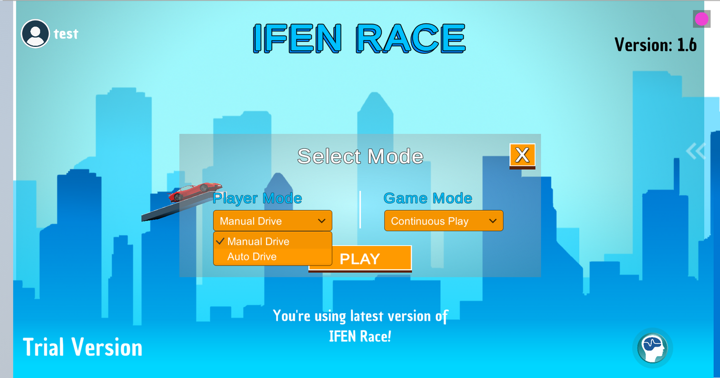 IFEN Race - Neurofeedback Game 3D