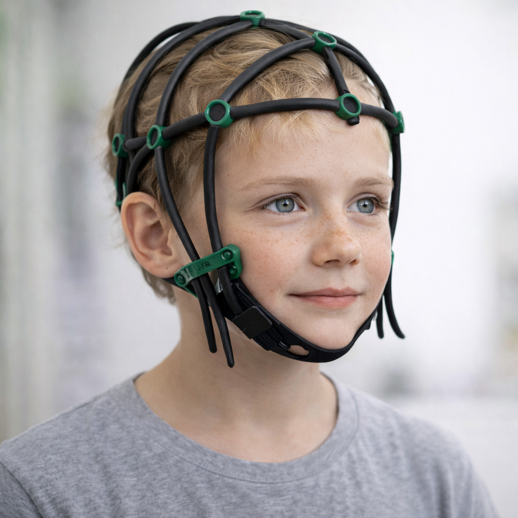Standard EEG-Netzhaube / EEG Kappe 5 Schnüre (ohne Elektroden, Halterungen, Kinnriemen)