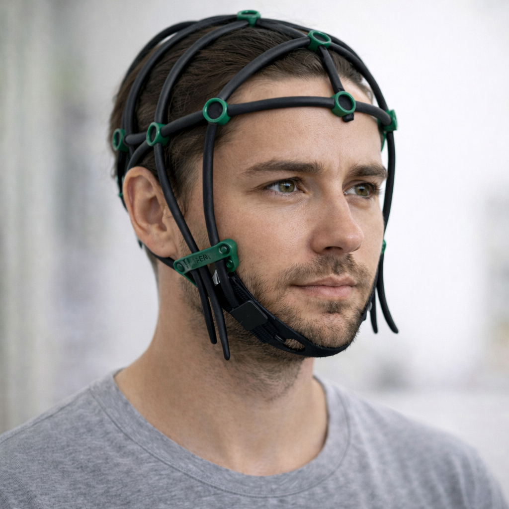 Standard EEG-Netzhaube / EEG Kappe 5 Schnüre (ohne Elektroden, Halterungen, Kinnriemen)